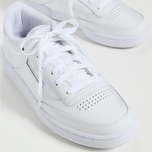 REEBOK CLUB C 85 GLITTER SNEAKERS - Picture 3 of 9